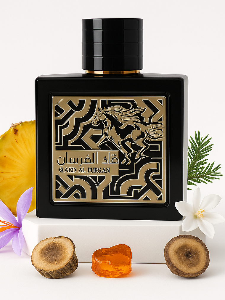 Lattafa Qaed al Fursan EDP 90 ML- Inspirado en Black XS 1