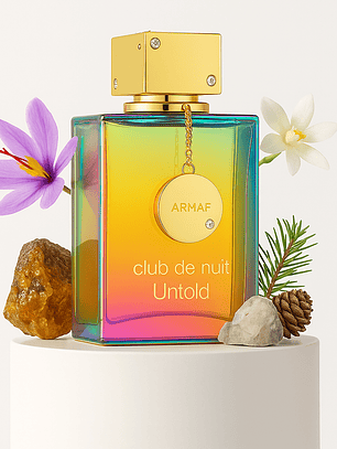 Club De Nuit Untold Edp 105Ml Unisex Armaf- Inspirado en Baccarat Rouge 540 Maison Francis Kurkdjian