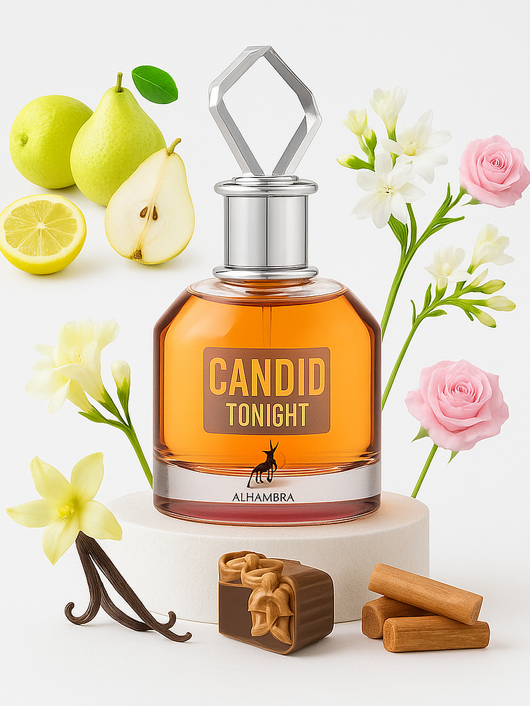 So Candid Tonight Maison Alhambra Edp 100ml Mujer - Inspirado en Scandal By Night JPG 1