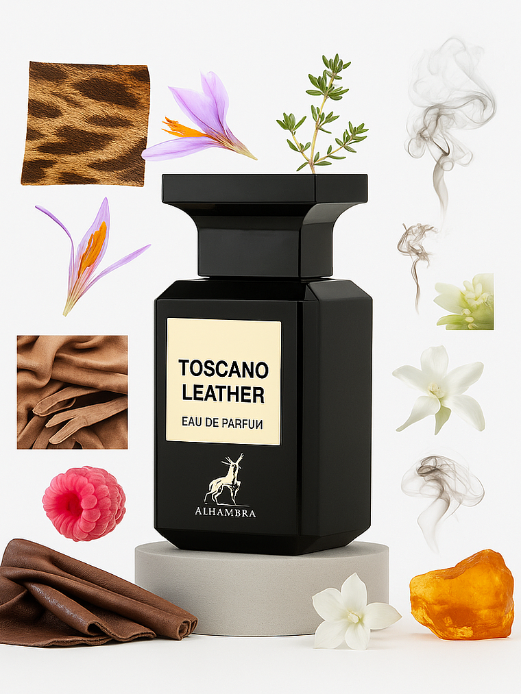 Maison Alhambra Toscano Leather 80 ml EDP Unisex-Inspirado En Tuscan Leather de TOM FORD 1