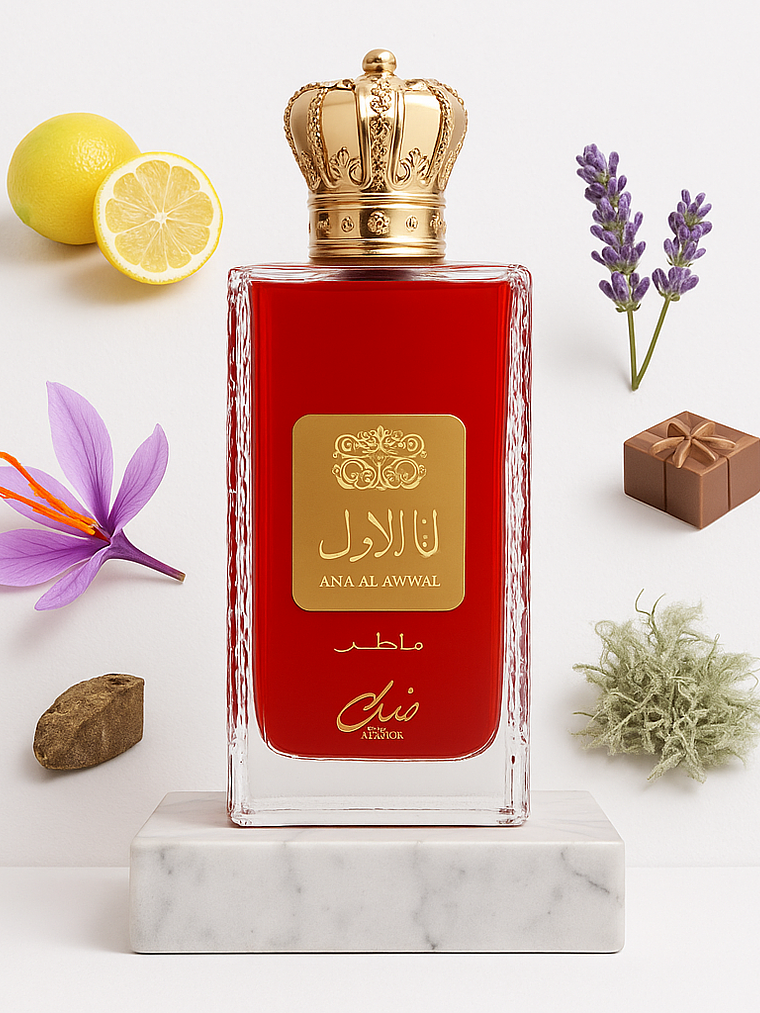 Ana Al Awwal Malaki Red Edp 100Ml Mujer Nusuk- Inspirado en Baccarat Rouge 540 Maison Francis Kurkdjian 1