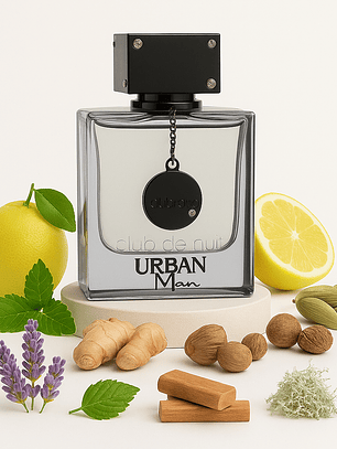 Club De Nuit Urban Man 105ML EDP Hombre Armaf- Inspirado en Mr. Burberry Burberry