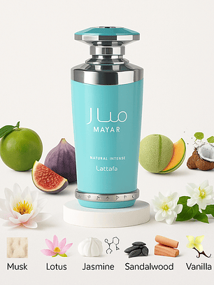 Mayar Natural Intense Lattafa Edp 100Ml Mujer - Inspirado en Acqua Di Gioia