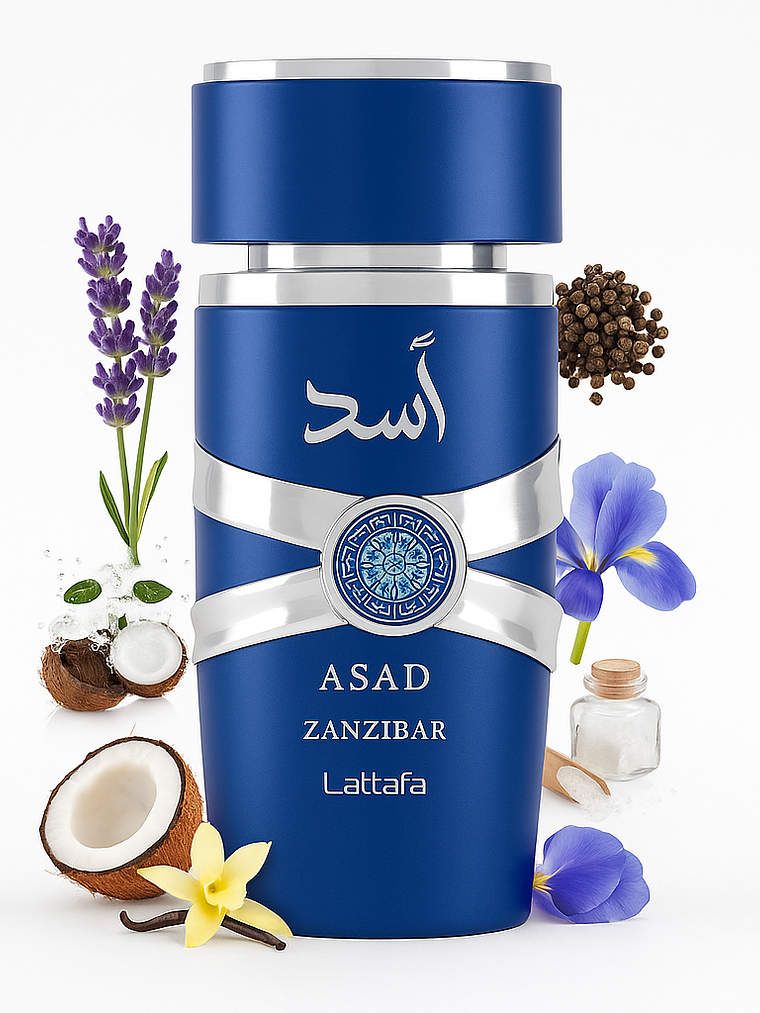 Asad Zanzibar Lattafa Edp 100Ml Hombre- Inspirado en Armani Prive Bleu Turquoise Giorgio Armani 1