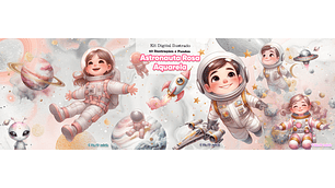 Astronauta Menina