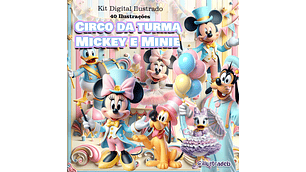 Circo Turma Mickey Minnie Candy 