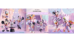 Disney Circo Rosa e Lilás