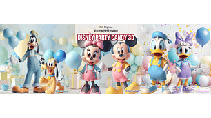 Disney Party Candy 3D