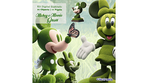 Mickey Minnie Grass