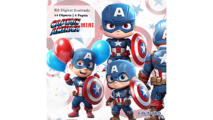 Mini Capitão América