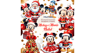 Natal Mickey e Minnie