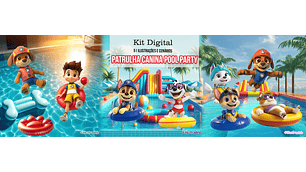Patrulha Canina Pool Party