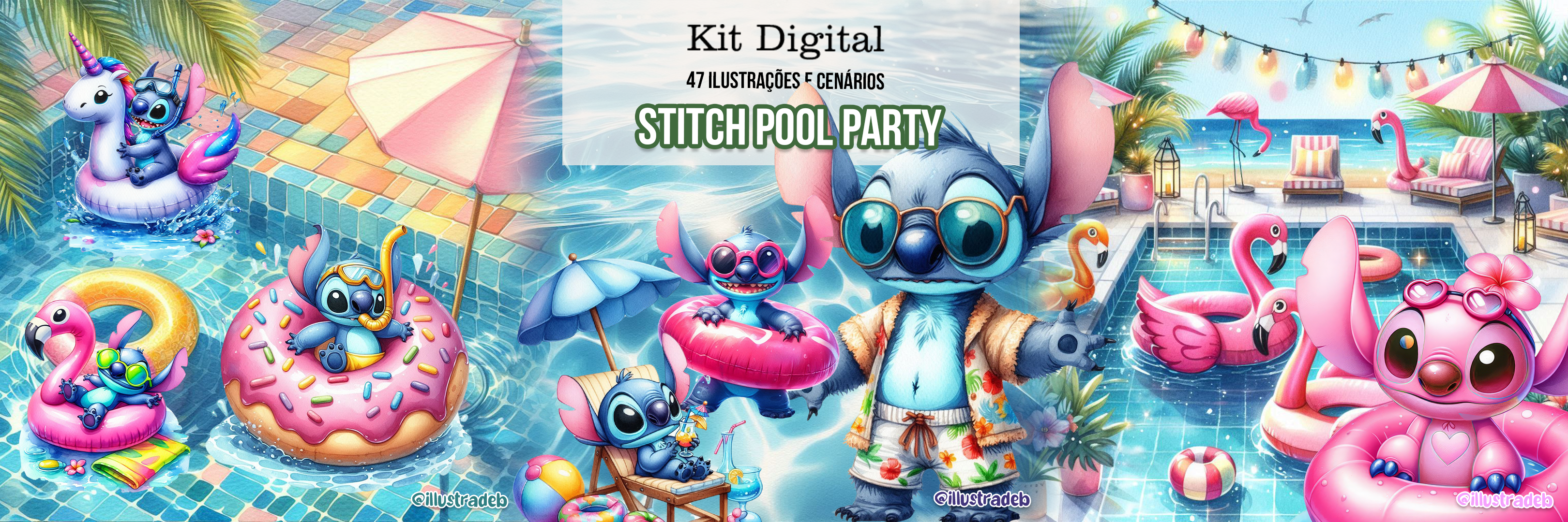 Stitch Pool Raft Stitch Pool Party