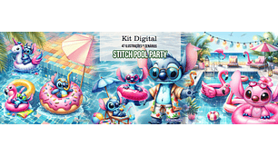 Stitch Pool Party