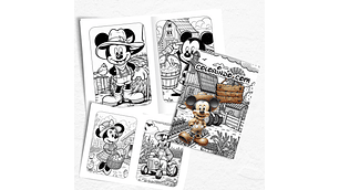 Colorir Mickey Fazendinha