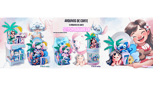 Arquivos de Corte Stitch Aquarela 