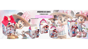 Arquivo de Corte Minnie Fazendinha