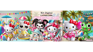 Hello Kitty Pool Party