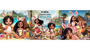 Páscoa Moana e Simea