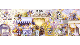 Jardim Amarelo e Lilás