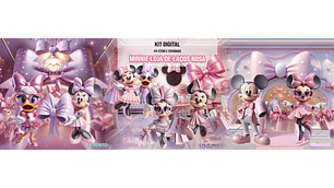 Minnie Loja de Laços Rosa