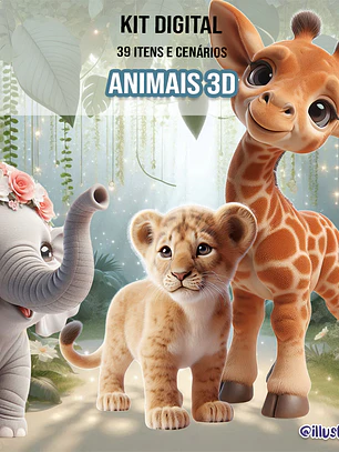 Animais 3D