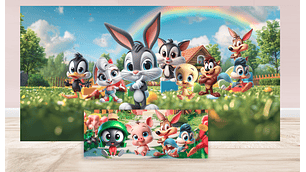Baby Looney Tunes 6x3 + Mesa