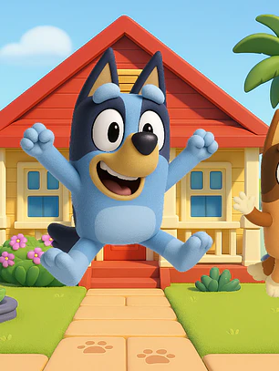 Arte Pronta Bluey