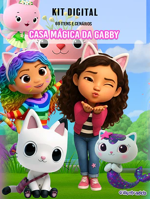 Casa Mágica da Gabby 3D