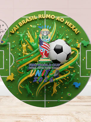 Arte Pronta - Copa 2026  