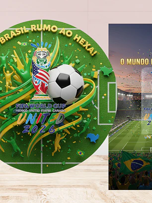 Arte Pronta - Copa 2026