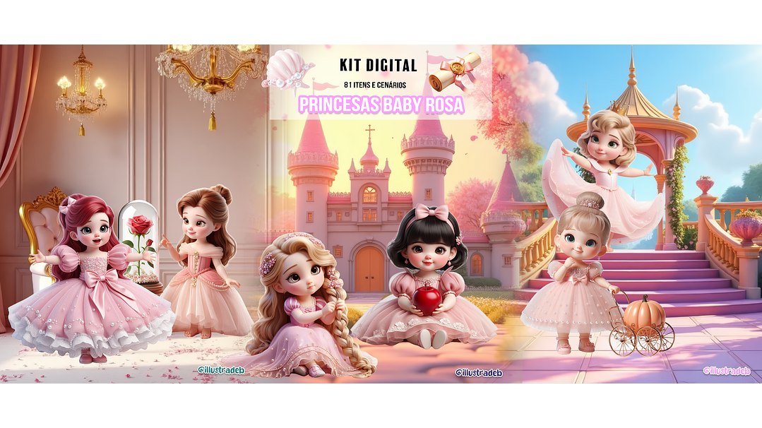 Princesas Baby Rosa 1