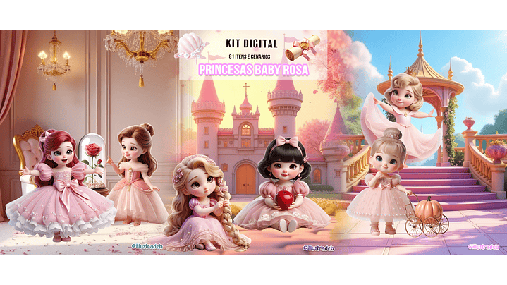 Princesas Baby Rosa 1