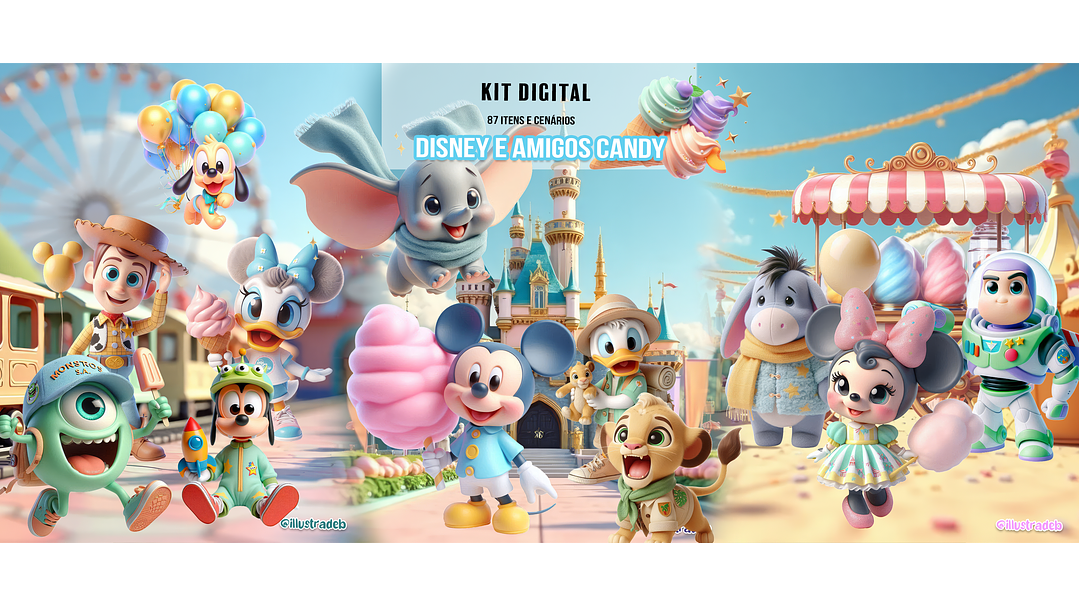 Disney e Amigos Candy 1