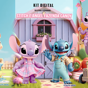 Stitch e Angel Fazenda Candy