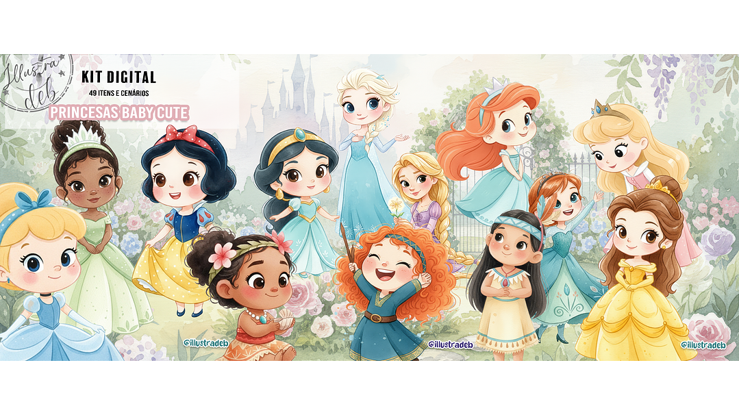 Princesas Baby Cute 1