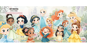 Princesas Baby Cute