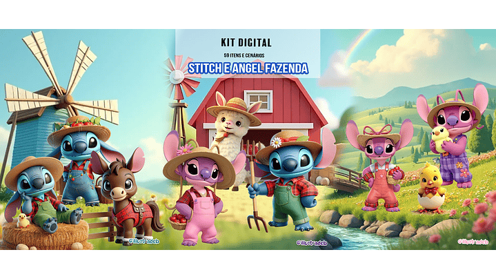 Stitch e Angel Fazenda  1