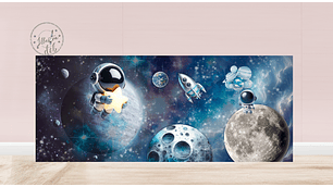 Arte Pronta Astronauta 3D