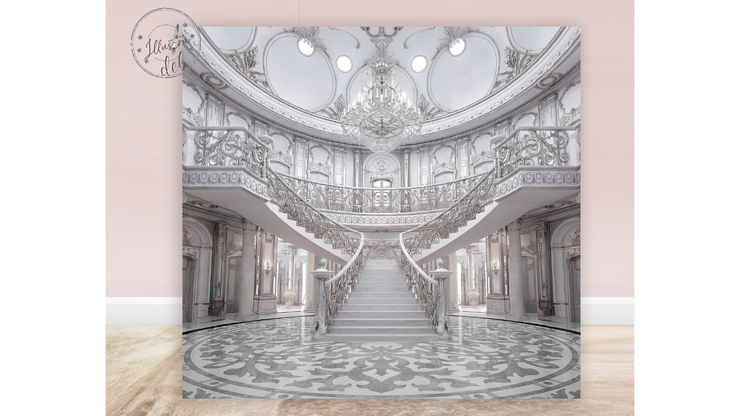 Arte Pronta Escadaria Realeza 1