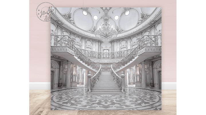 Arte Pronta Escadaria Realeza 1