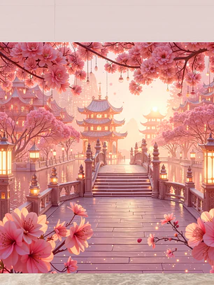 Arte Pronta Jardim Japonês