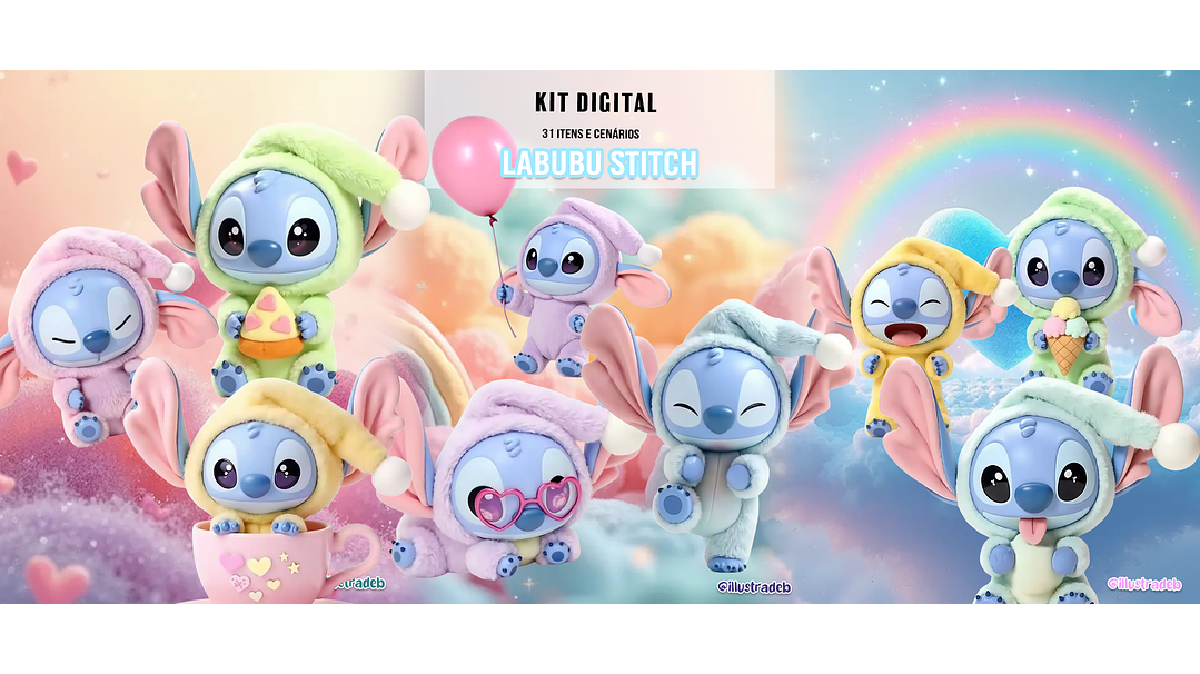 Labubu Stitch 1