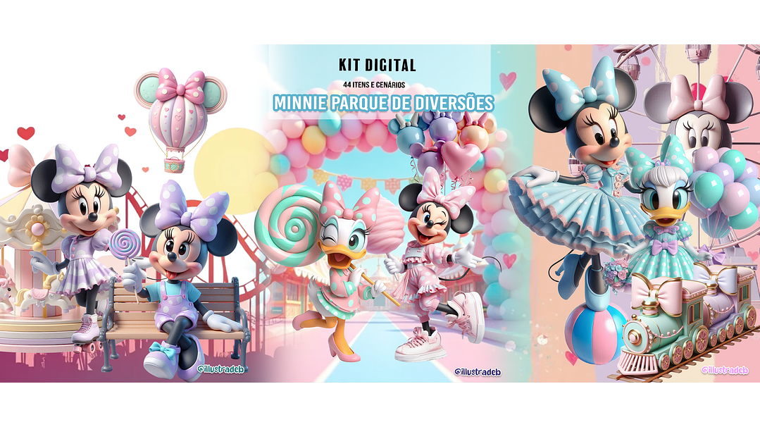 Minnie Parque de Diversões 1