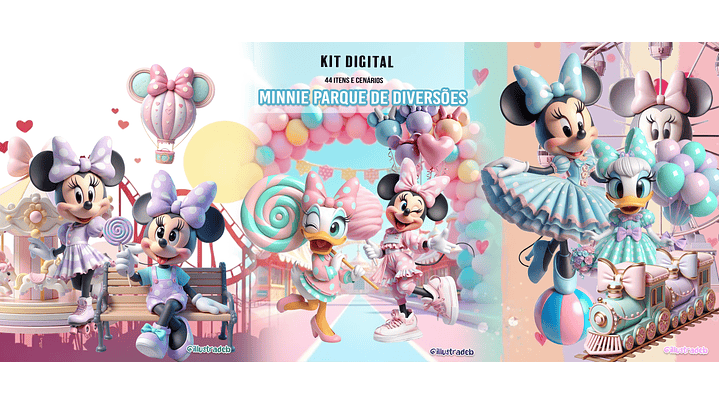 Minnie Parque de Diversões 1