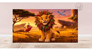 Arte Pronta - Rei Leão