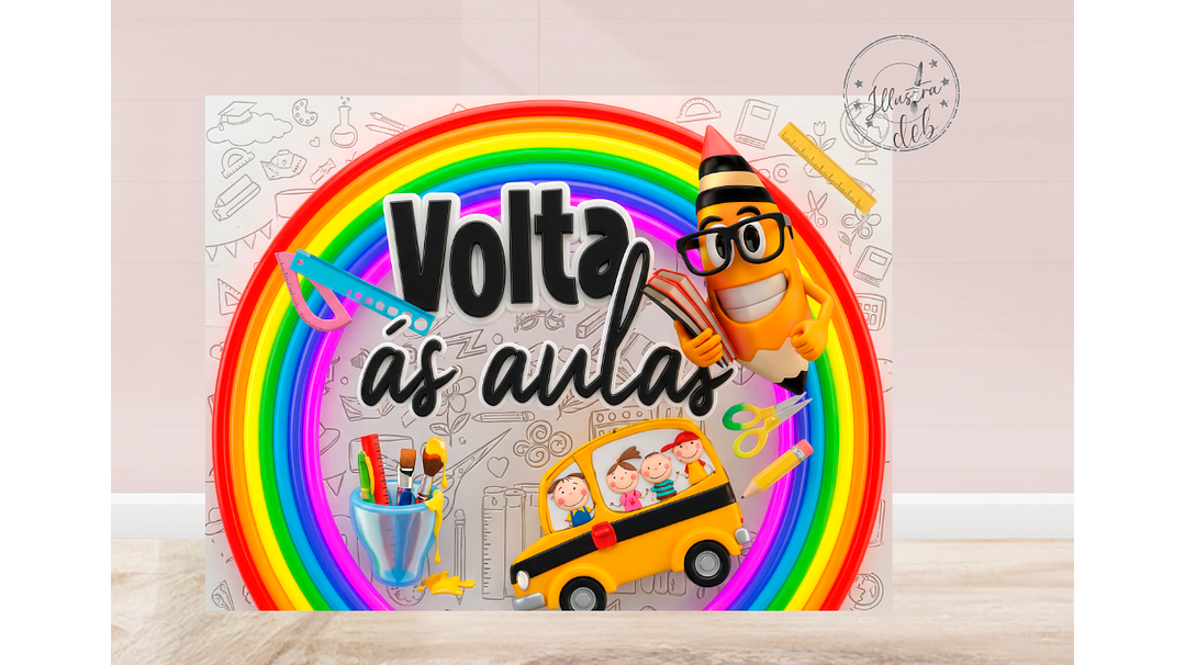 Arte Pronta Volta as Aulas 1