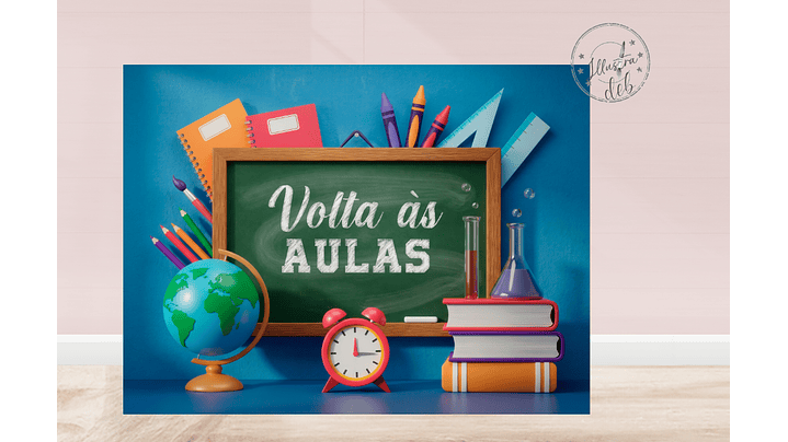 Arte Pronta Volta as Aulas 1