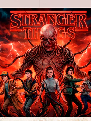 Arte Pronta Stranger Things 3x2