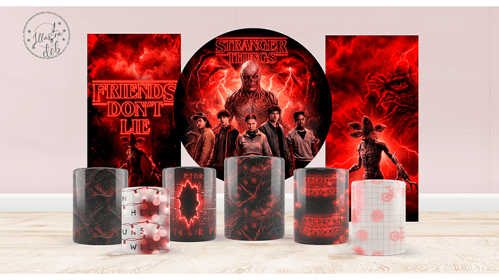 Arte Pronta Stranger Things 1